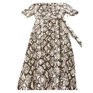 New Calvin Klein - Marjo Wrap Maxi Dress - Size 2